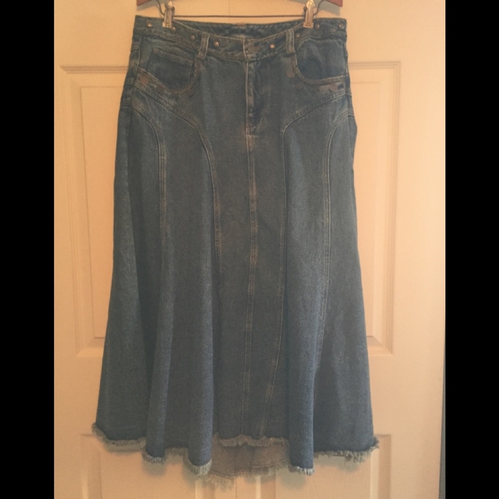 Jeanology denim skirt